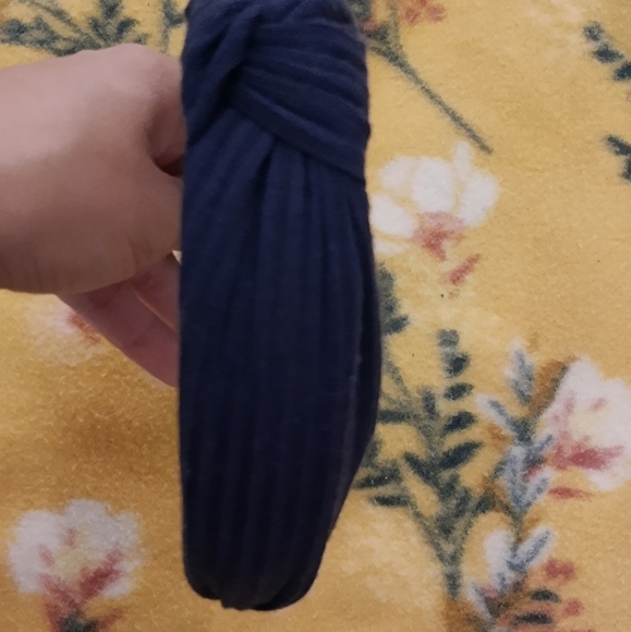 Blue headband for women - Picture 3 of 4